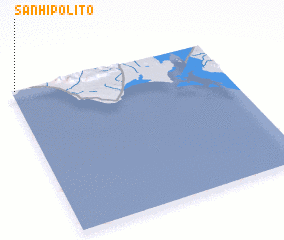 3d view of San Hipólito