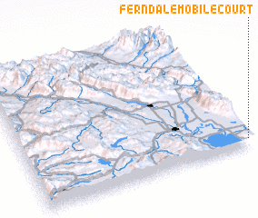 3d view of Ferndale Mobile Court