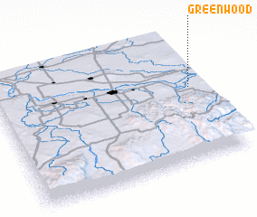 3d view of Greenwood