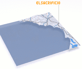 3d view of El Sacrificio