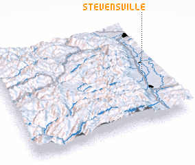 3d view of Stevensville