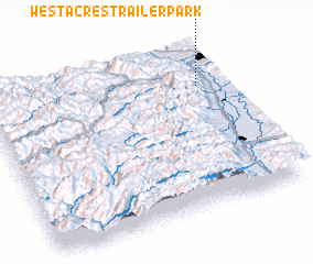 3d view of West Acres Trailer Park