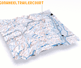 3d view of Wagon Wheel Trailer Court