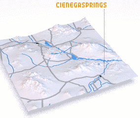 3d view of Cienega Springs