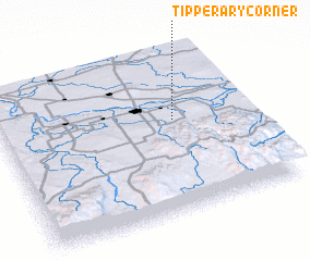 3d view of Tipperary Corner