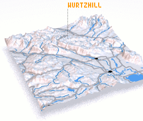 3d view of Wurtz Hill