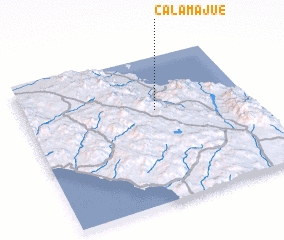 3d view of Calamajué