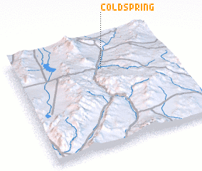 3d view of Cold Spring