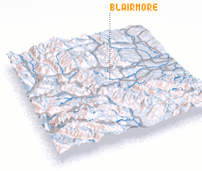 3d view of Blairmore