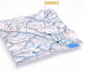 3d view of Rhodes