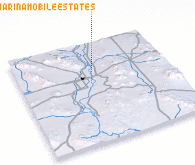 3d view of Blythe Marina Mobile Estates