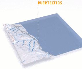 3d view of Puertecitos