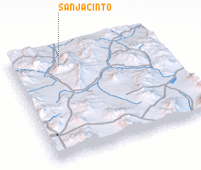 3d view of San Jacinto