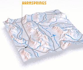 3d view of Warm Springs