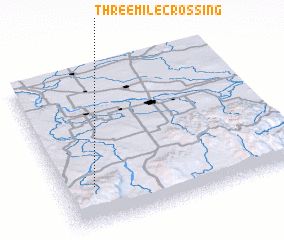 3d view of Threemile Crossing