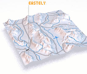 3d view of East Ely