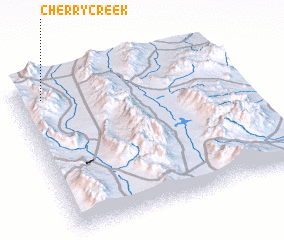 3d view of Cherry Creek