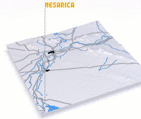 3d view of Mesa Rica