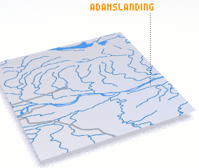 3d view of Adams Landing