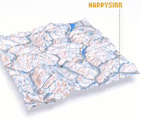 3d view of Happys Inn