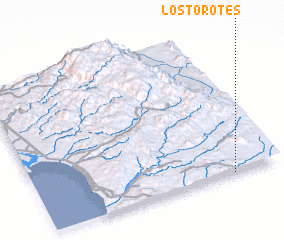 3d view of Los Torotes