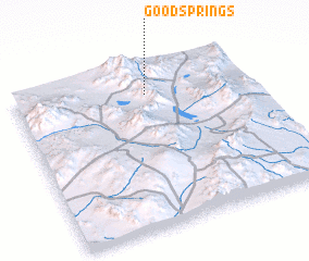 3d view of Goodsprings