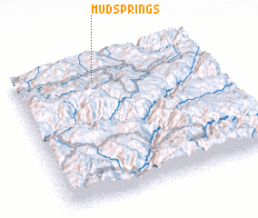 3d view of Mud Springs