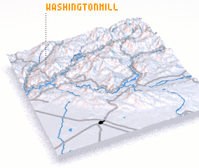 3d view of Washington Mill