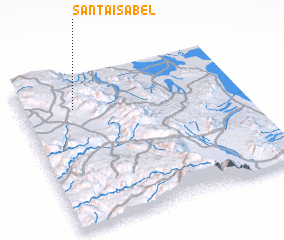 3d view of Santa Isabel