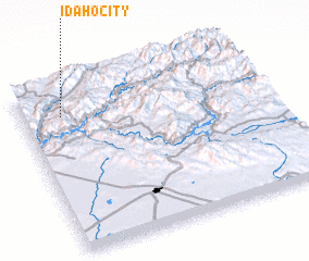 3d view of Idaho City