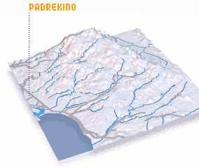 3d view of Padre Kino