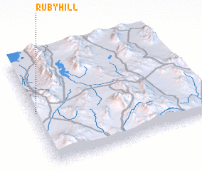3d view of Ruby Hill
