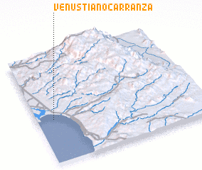 3d view of Venustiano Carranza