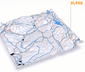 3d view of Alpha