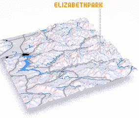 3d view of Elizabeth Park