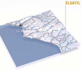 3d view of El Dátil