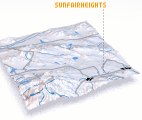 3d view of Sunfair Heights