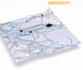 3d view of Garden City