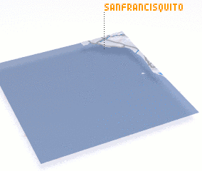 3d view of San Francisquito