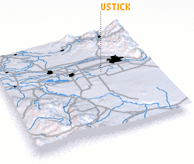 3d view of Ustick