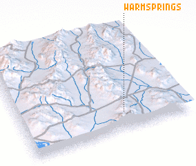 3d view of Warm Springs