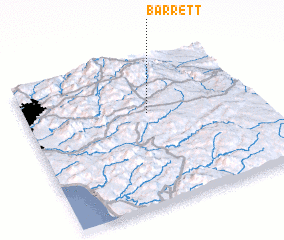 3d view of Barrett