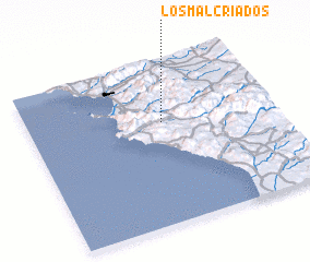 3d view of Los Malcriados