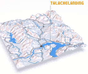3d view of Talache Landing