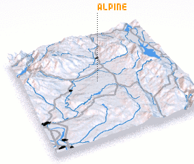 3d view of Alpine