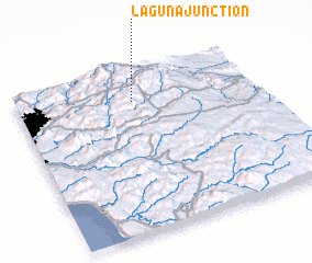 3d view of Laguna Junction