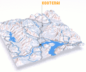 3d view of Kootenai