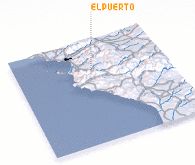 3d view of El Puerto