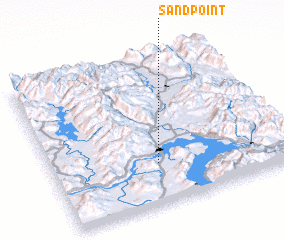 3d view of Sandpoint