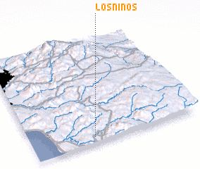 3d view of Los Niños